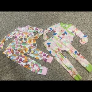 2 pair of Hanna Anderson pajamas size 90